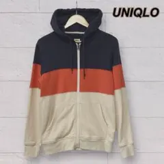 00s オールドユニクロ　UNIQLO マルチカラー　フルジップ　パーカー
