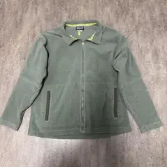 90s パタゴニア フリースジャケット L グリーン系 ヴィンテージ