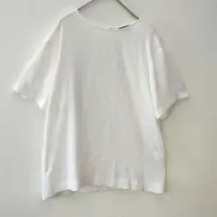 【美品】Theory セオリー 半袖ブラウス ホワイト Sサイズ 日本製 高級感のサムネイル