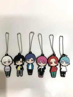 いれいす　ラバーキーホルダー　6個セット