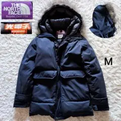 美品✨️極暖肉厚 ノースフェイスパープルレーベル 光電子ダウン ファー2way