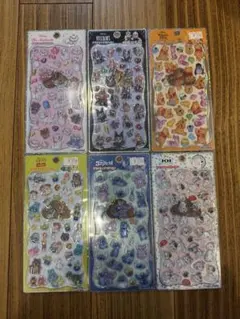 正規品 ディズニー プチドロップステッカー 6枚セット ボンボンドロップ シール