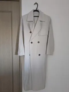 GU ベージュ ダブルブレスト トレンチコート　ベージュ　未使用