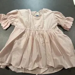 【新品】Soft cheese ソフチー チュニックブラウス ピンク 90