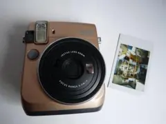 美品　Fujifilm instax mini 70 ゴールド