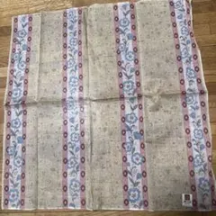 ANNE KLEIN 花柄ハンカチ