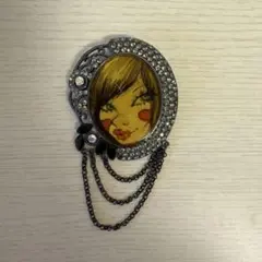 ファイナルファンタジーXIV × 伊勢丹 刺繍チャームブローチ ブーケ