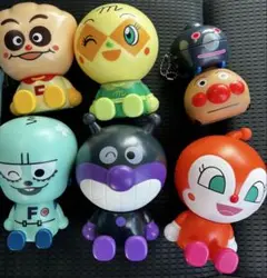 アンパンマン　カプキャラ　フランケンロボくん　メロンパンナ　バイキンマン　等