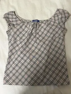 Burberry Blue Label ノバチェック タンクトップ - メルカリ