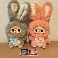 baby three ぬいぐるみ　2体セット