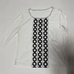 美品✨️ HIROKO KOSHINO 抽象柄アートプリント 長袖ビッグシャツ 
