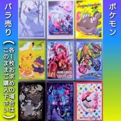 【バラ売り】ポケモンカードゲーム デッキシールド《ポケモン》⑯