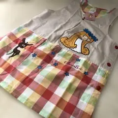 新品未使用☆アマールカ エプロン 保育士 赤系