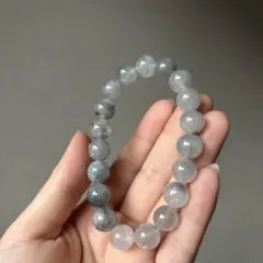 超希少❣️パキスタン産❣️6.6-6.8mmブルーザギマウンテンブレスレット 超希少❣️パキスタン産❣️6.6-6.8mmブルーザギマウンテン