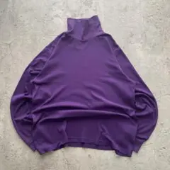 LAND’S END high neck L/S sweater purple