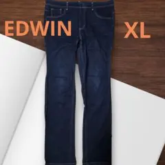 EDWIN エドウィン ストレートデニムパンツ インディゴ