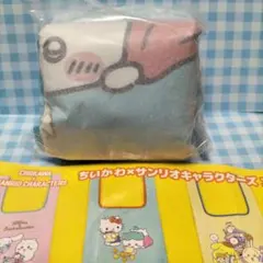 ちいかわ✖サンリオキャラクターズ エコバッグ　ハチワレ✖キティ　カプセルトイ