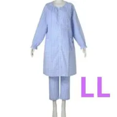 新品LL マタニティ　パジャマ　ブルー　タグ無し