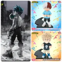 ヒロアカ　ちあぴこ 轟焦凍 爆豪勝己 緑谷出久 デク