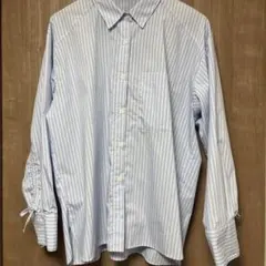 earth music&ecology ストライプ長袖シャツ