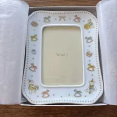 未使用 WAKO 銀座和光 フォトフレーム 2025 陶器 写真立て 箱付き
