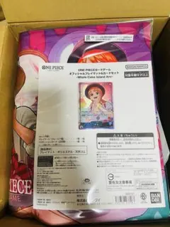 新品未開封 ワンピースカードゲーム オフィシャルプレイマット&ナミカードセット