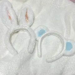 韓国 ロッテワールド カチューシャ ウサギ シロクマ