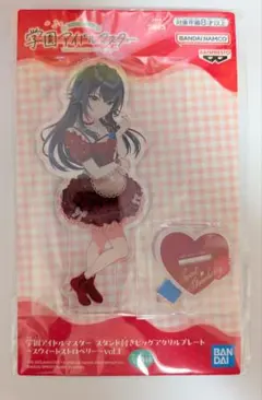 月村手毬　学園アイドルマスター　ビッグアクリルプレート　スウィートストロベリー