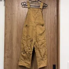 NEAT ニート オーバーオール ペイント加工 白ペンキ サロペット