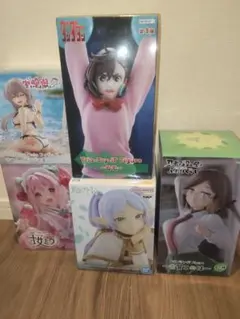 5点　フィギュア　美少女 モモ　宇崎ちゃん　桜ミク　フリーレン