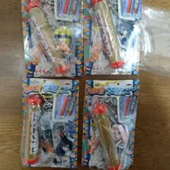 NARUTO 巻物型ボールペンキーホルダー全4種フルコンプセット（未開封）