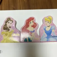平成レトロ　当時物　ディズニー　プリンセス　メモ帳　３点