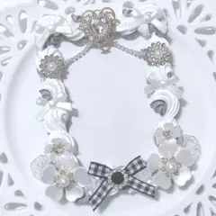 トレカケース ホイップデコ 推し活 白 黒 グレー 灰色 ブラック No.122