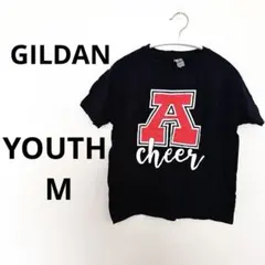 GILDAN ギルダン キッズ Tシャツ 黒 YOUTH M 140-150cmのサムネイル