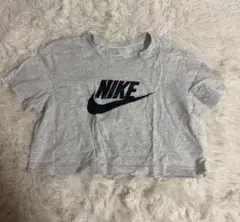 Nike グレー クロップドTシャツ S