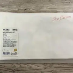 【新品未使用】ヨンジュン Tシャツ (CREAM) Mサイズ 新品未使用】ヨンジュン アイスクリーム Tシャツ (CREAM) Mサイズ
