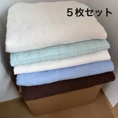 敷布団用　シーツ　敷きパット 敷布団用品　５枚まとめ売り　 養生用　介護用
