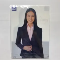 洋服の青山 佐々木希 クリアファイル - メルカリ