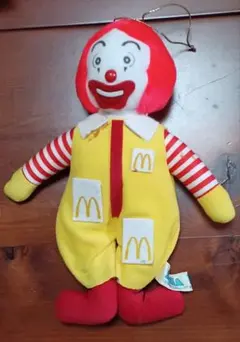 マクドナルド ぬいぐるみ ドナルド セット レトロ 昔 キーホルダー