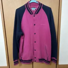 Columbia スタジャン XL ピンク/ネイビー