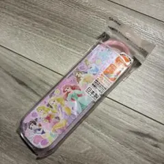 スケーター　食洗機対応スライド式箸スプーン　コンビセット　ディズニー　プリンセスのサムネイル