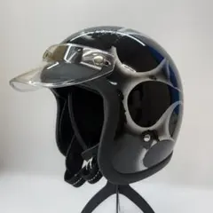 エイジング加工 フレイムスヘルメット ポリスヘルメット 半ヘル - メルカリ