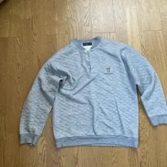 Lyle & Scott キルティング 薄手スウェット ヘンリーネックのサムネイル
