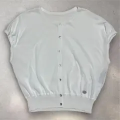 FOXEY フォクシー コパン ニット カーディガン ホワイト 　M