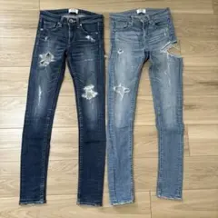 GYDA スキニーパンツ XS 2本セット