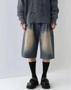 RRL Ralph Lauren デニムカーゴショーツ 32インチ - メルカリ