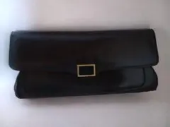 がま口付きクラッチバッグ