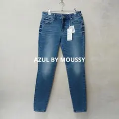【AZUL BY MOUSSY 】未使用スリムデニムパンツLサイズ