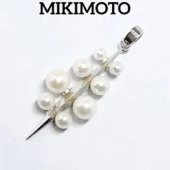 ミキモト】あこや真珠 ペンダントトップ リボンモチーフ パール