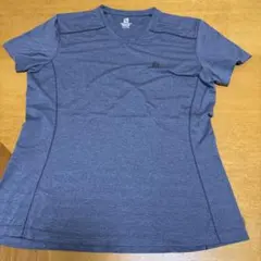 SALOMON レディース 半袖Tシャツ ブルーグレー系 Mサイズのサムネイル